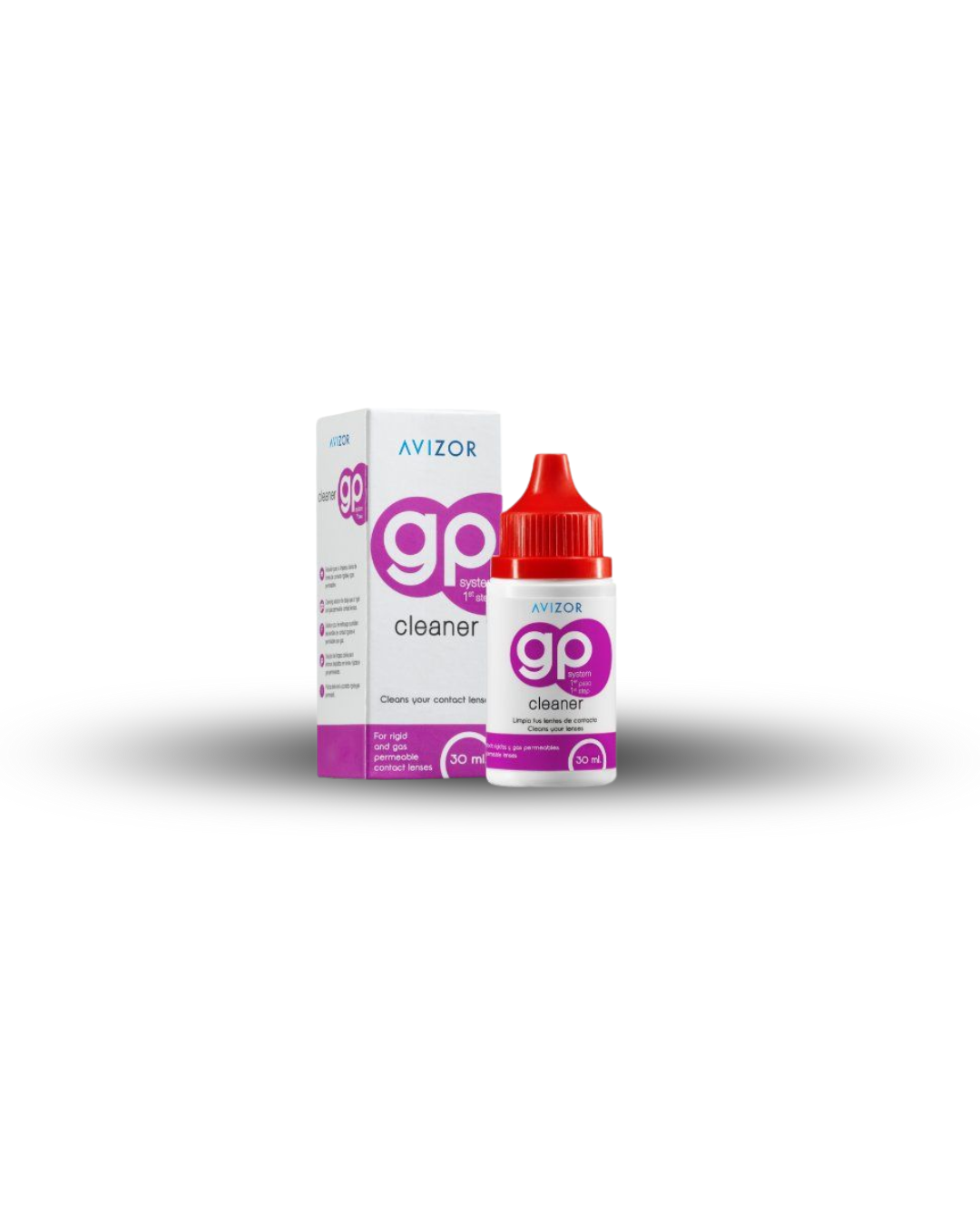 Limpiador GP Cleaner para Lentes Rígidos (30ml) - Avizor