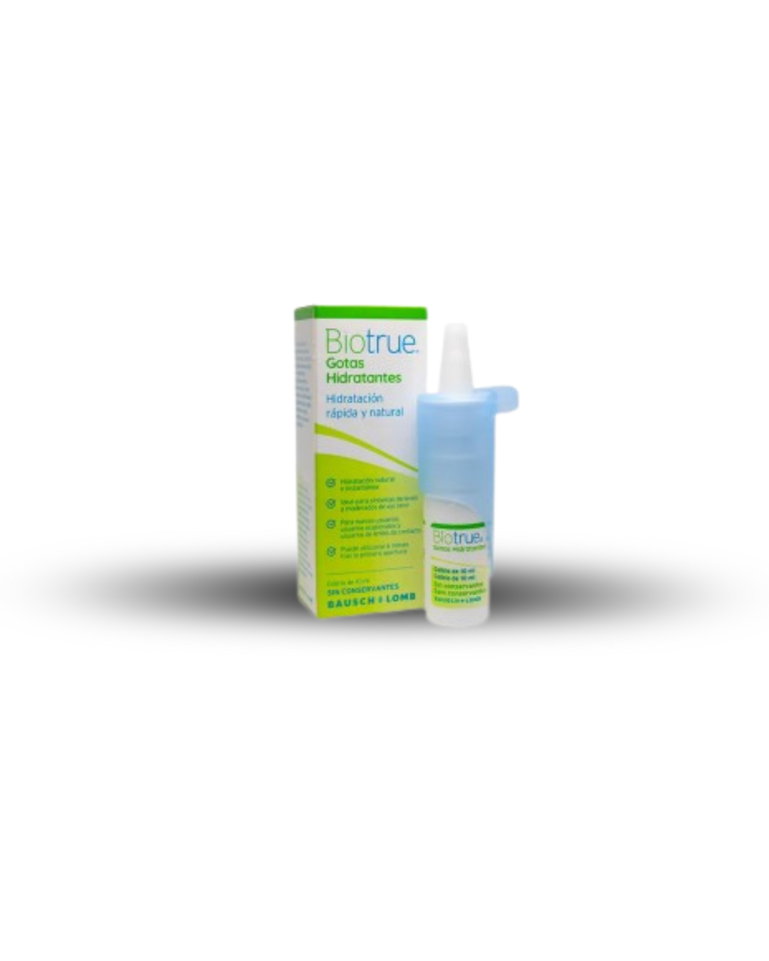 Gotas Hidratantes Biotrue con Ácido Hialurónico (10ml) - Bausch & Lomb