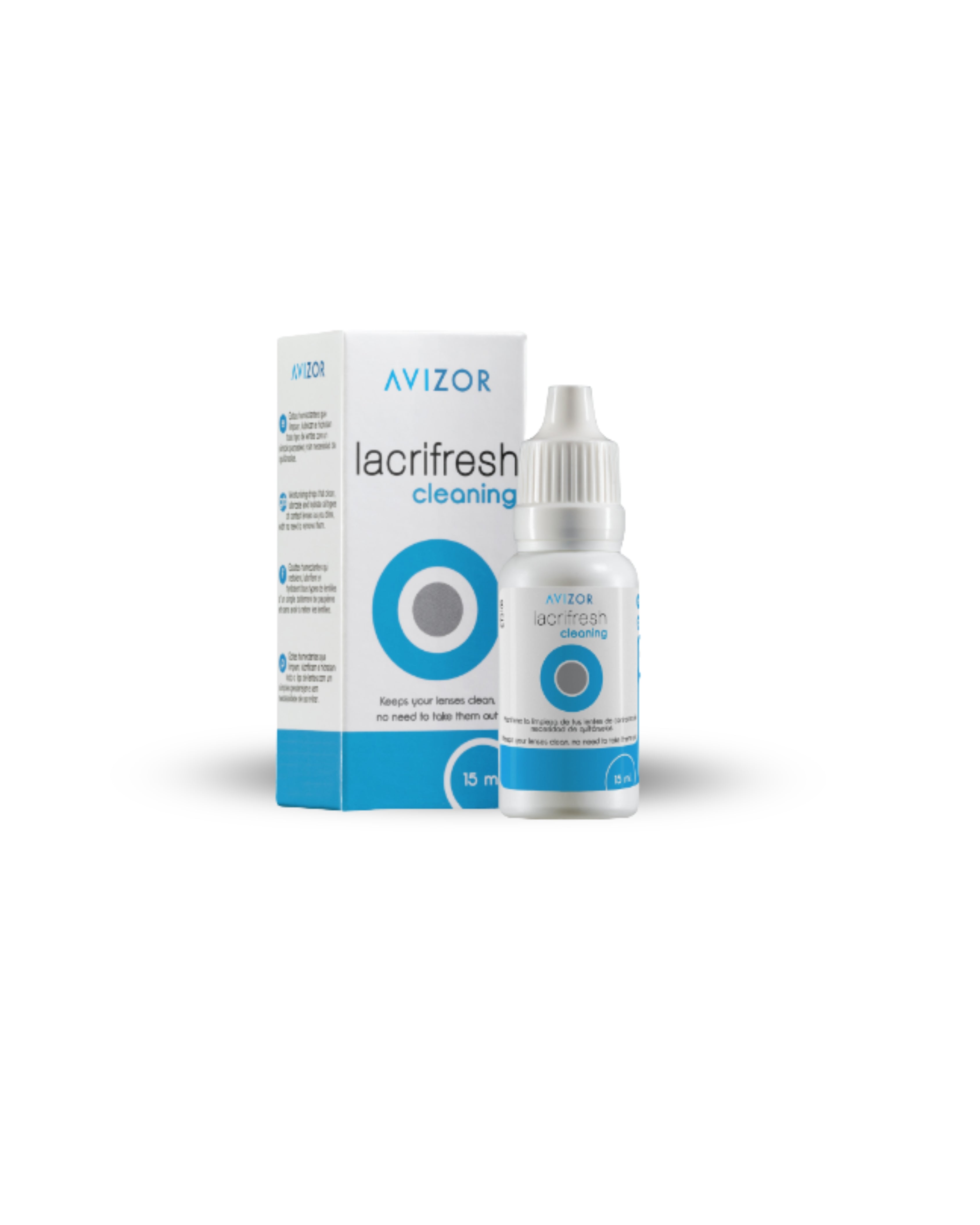 Solución Lacrifresh Cleaning 15 ml Avizor