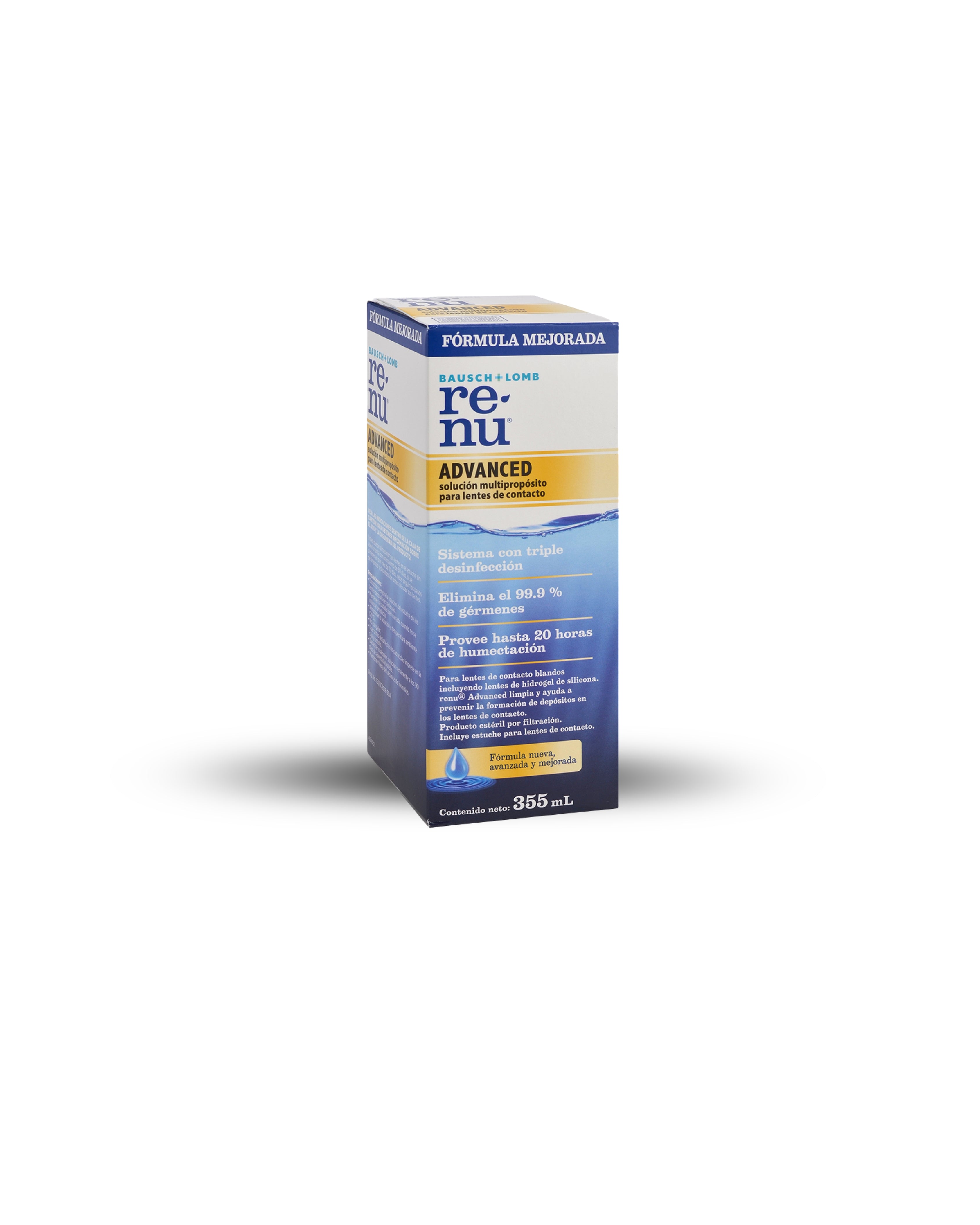 Solución Renu Advanced Bausch & Lomb | Lentes Blandos