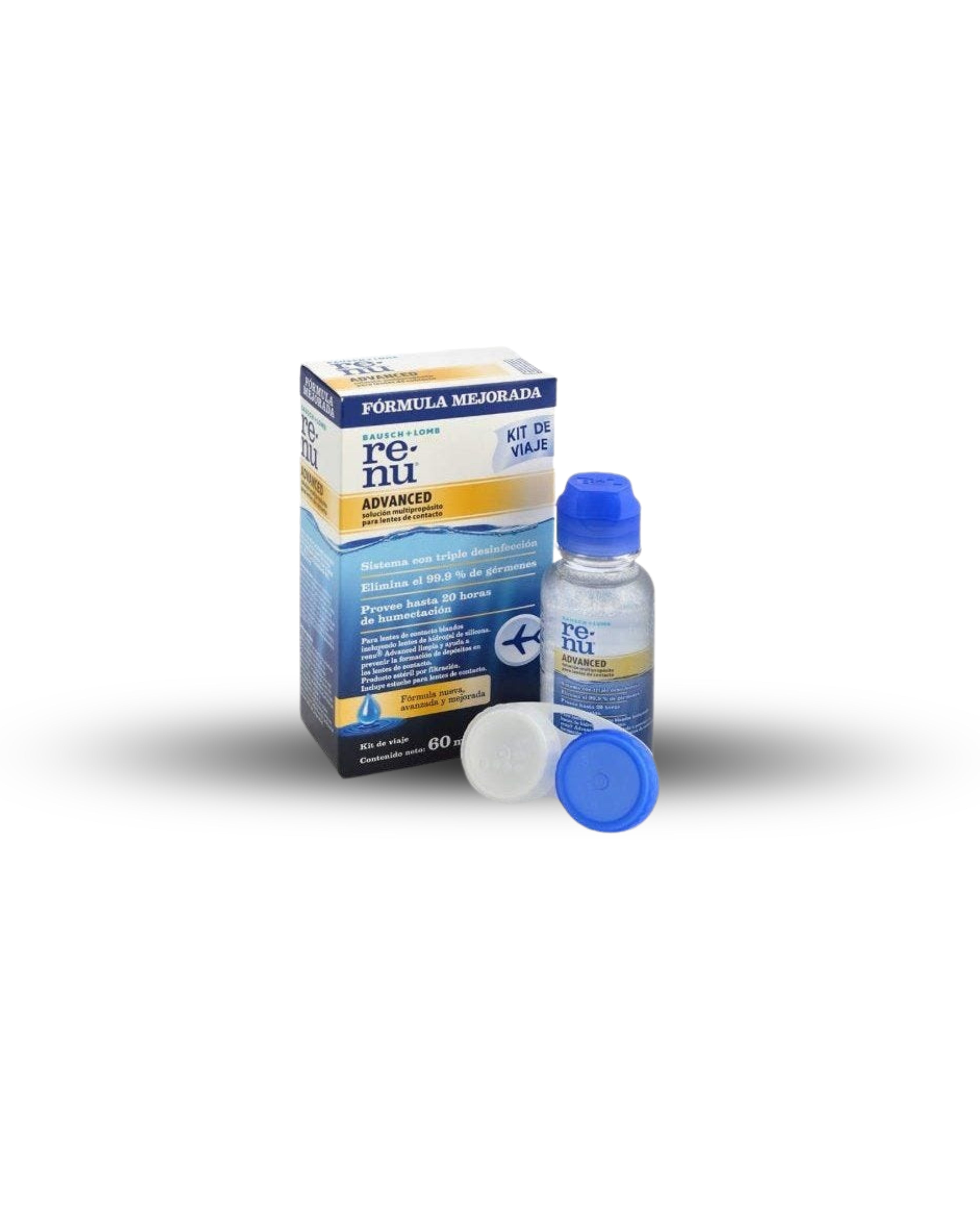 Renu Advanced Kit de Viaje 60 ml | Solución Multipropósito